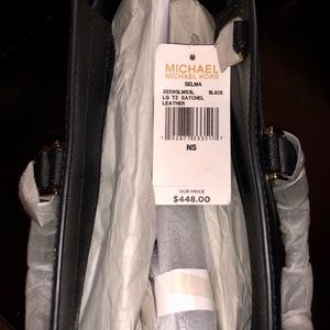Michael Kors black purse new with tags